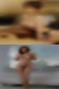 A lady with a naked women warm smile.