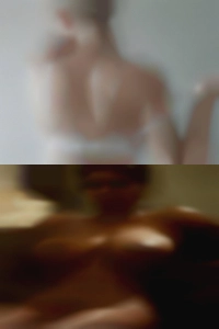 Clean pussy shaven up and down.